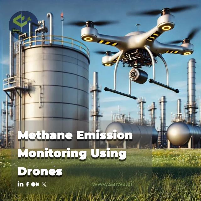 Methane Emission Monitoring Using Drones