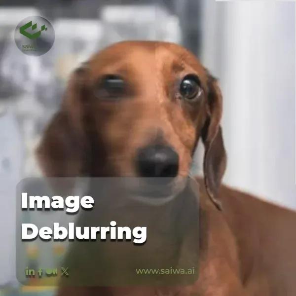 What is image deblurring?