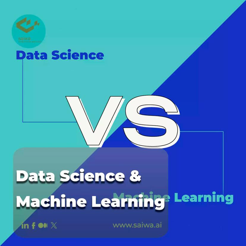 Difference between data science and machine learning