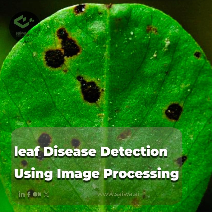 Automated Leaf Disease Detection Using Image Processing and ML