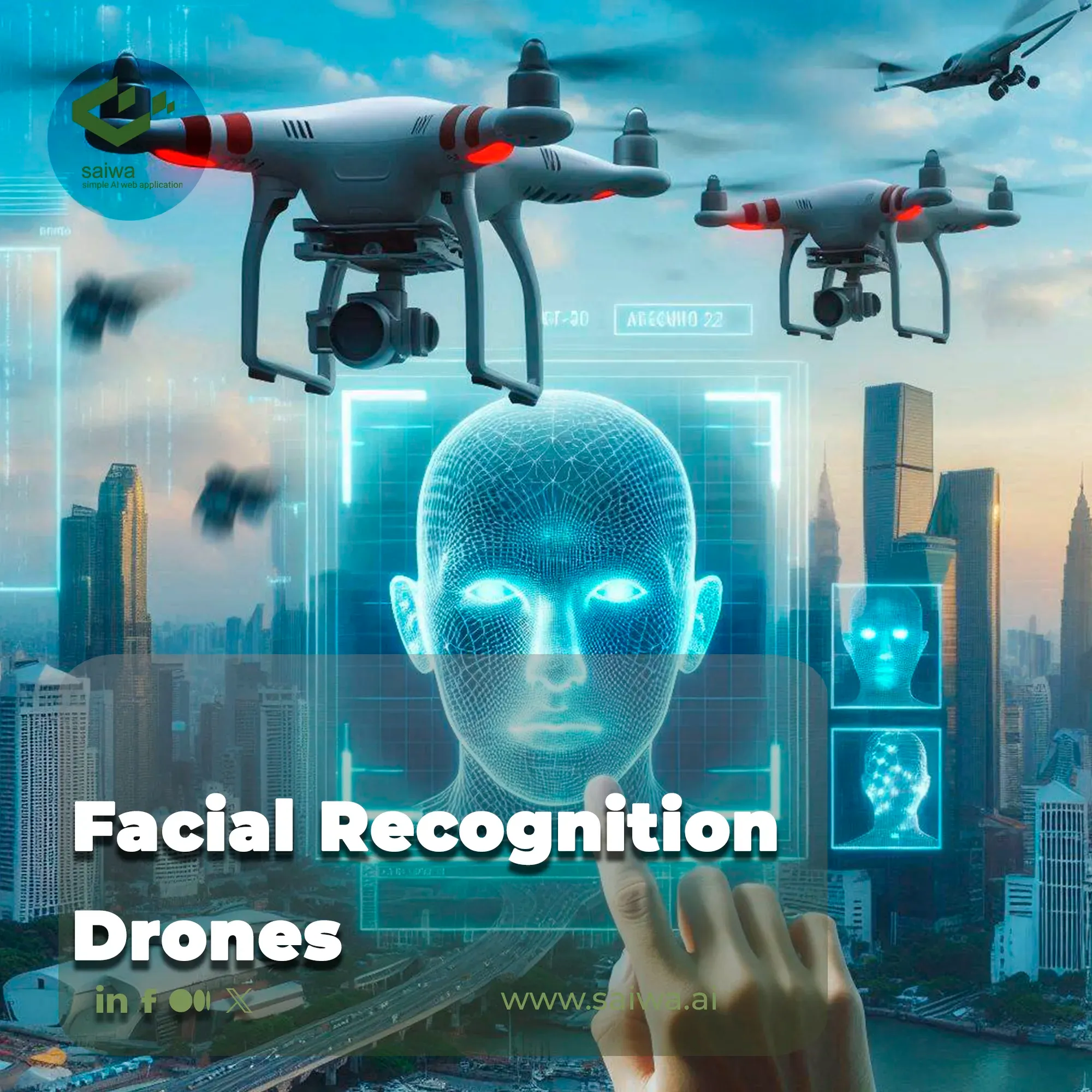 Facial Recognition Drones