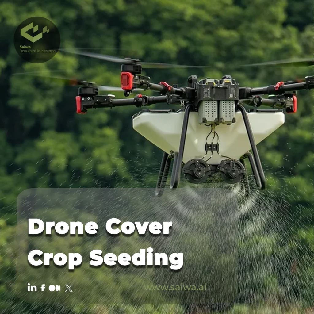 Drone Cover Crop Seeding