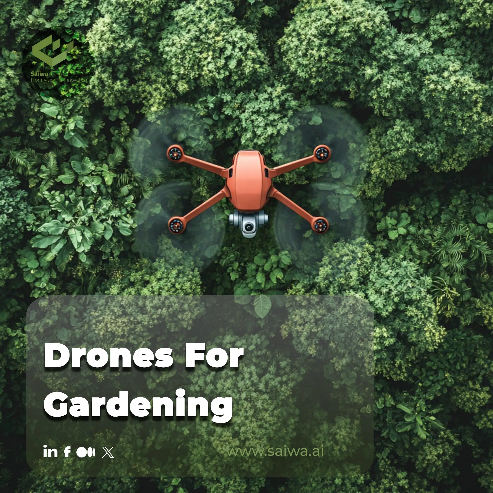 Drones For Gardening